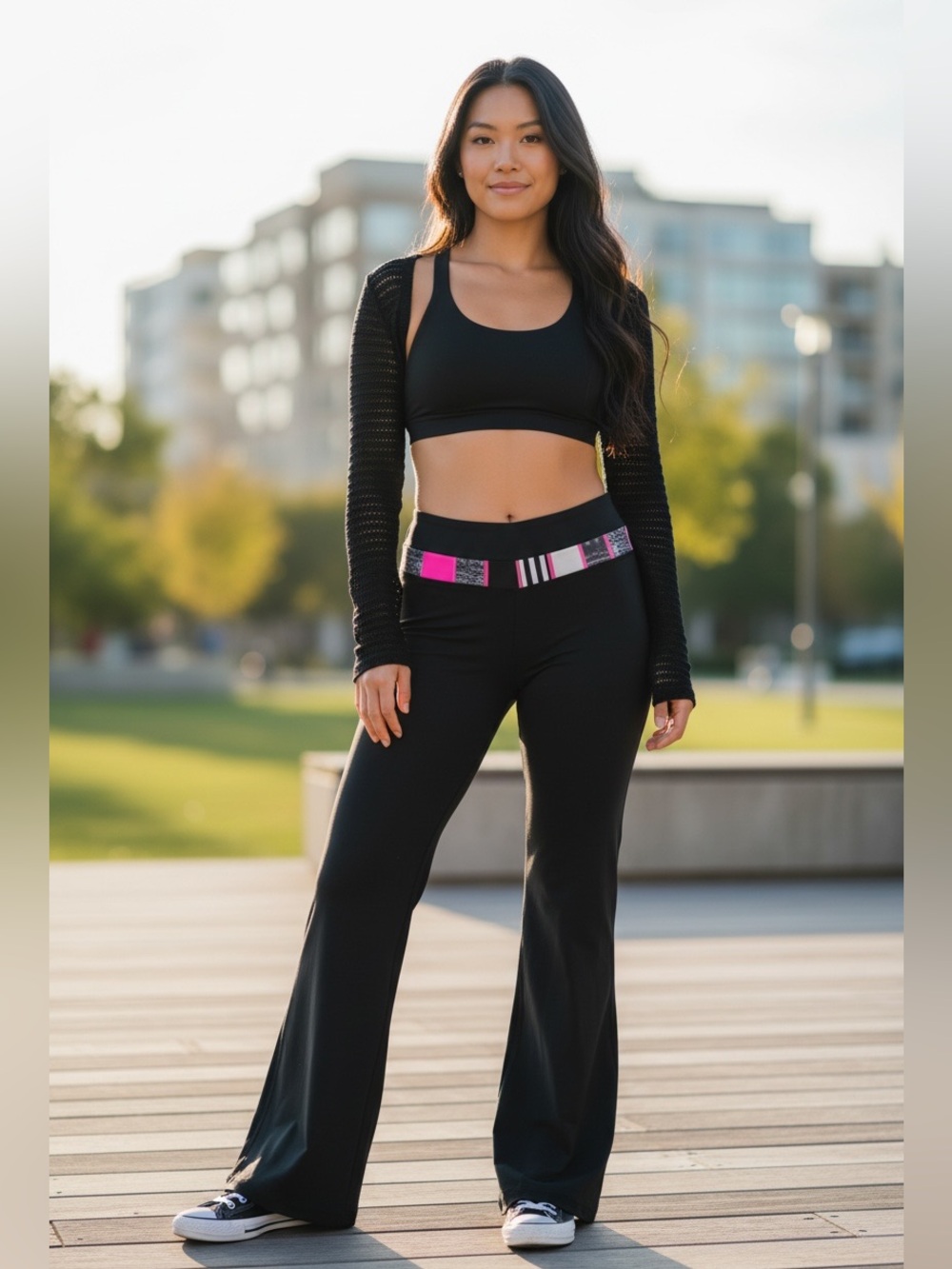 Lululemon Y2K Groove Pant (Tall)
Black / pink Quilted Reversible size 6 medium
